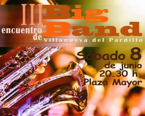 III Encuentro de Big Band, sábado 8 de junio