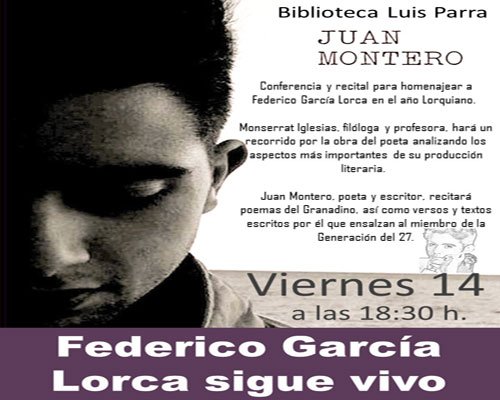 Charla y Recital 'Federico García Lorca sigue vivo'