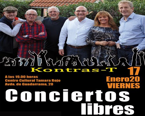 Concierto Libre a cargo de Kontras-T, viernes 17 de Enero