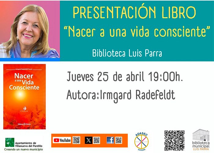 Presentación del libro “Nacer a una vida consciente”, 25 de abril'24